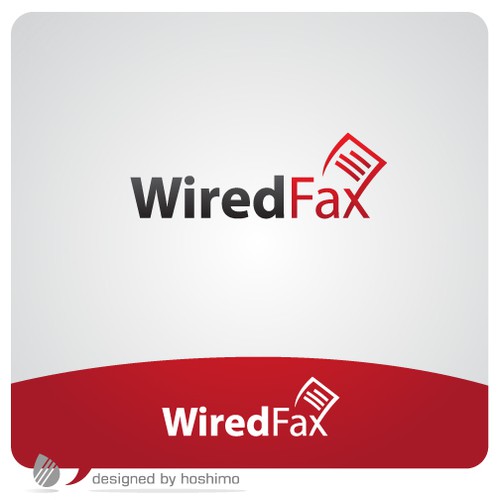 Logo for internet faxing company