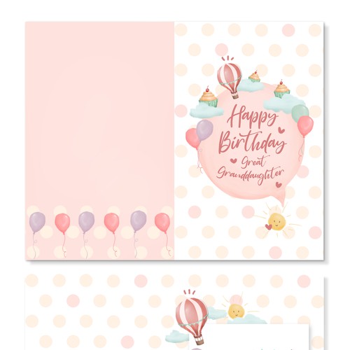 Feminine and chic greeting cards