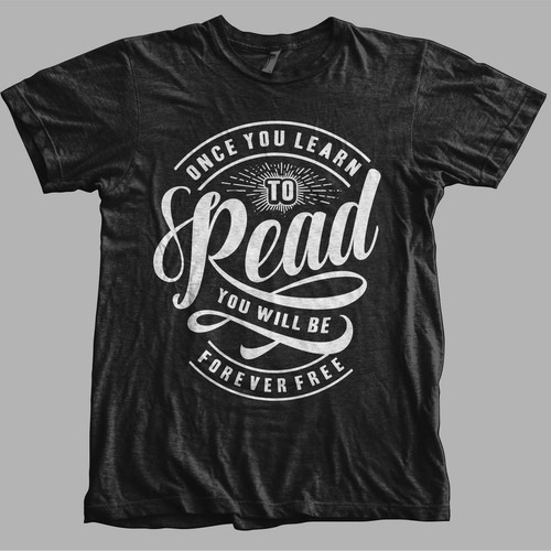 Create a unique, modern, great typography design for a book charity