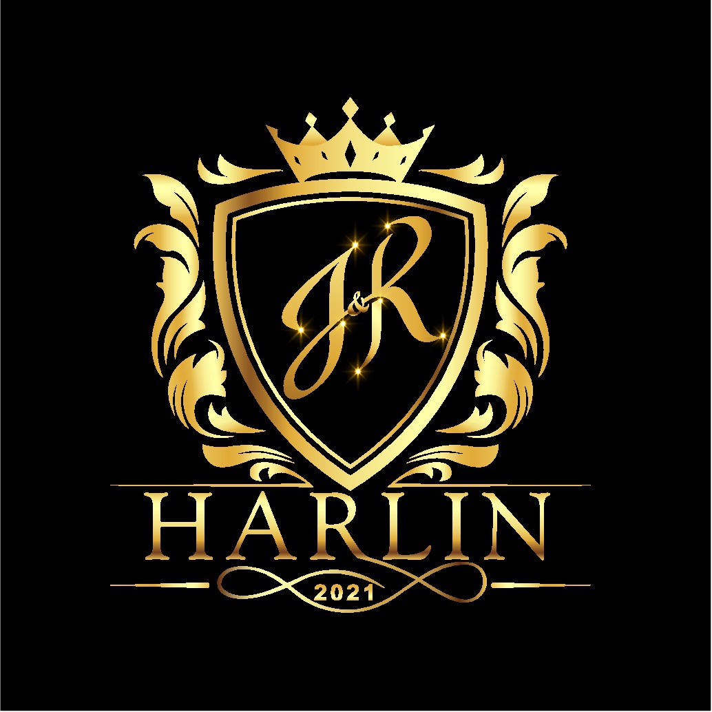 Design a Family Crest logo for a celebrity wedding