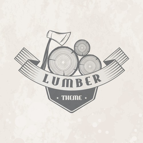 Lumber Theme Logo Design