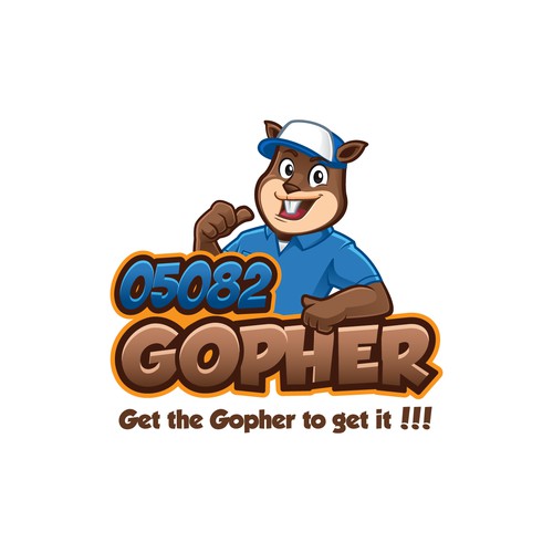 Gopher Logo Mascot