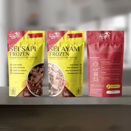 Frozen Food Packaging Design - Sei Sapi Mancuy