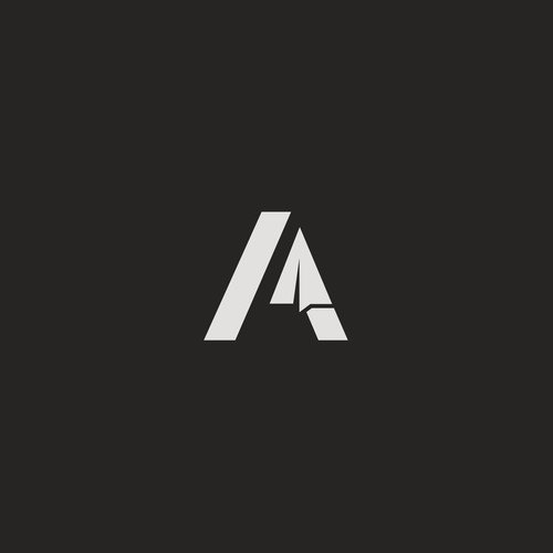 Stylized Letter "A" Logo