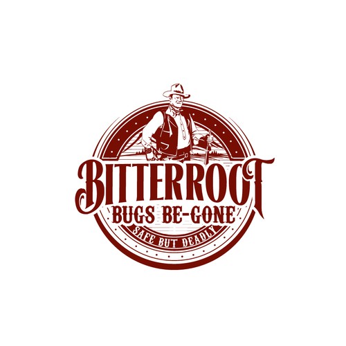 Bold logo for cowboy