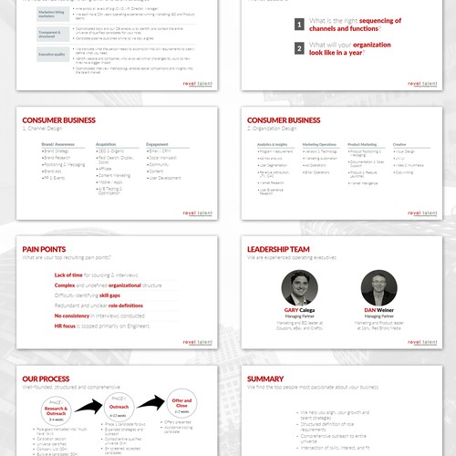 Powerpoint Template and Layout Re-Design