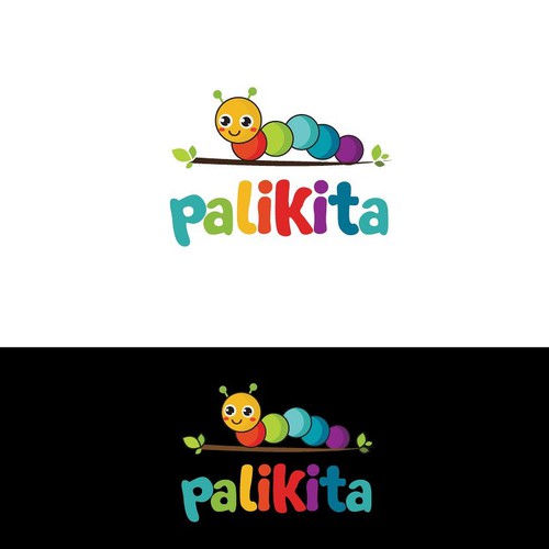 Cute and colorful logo for the baby products company