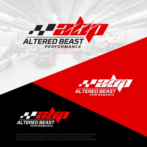 Altered Beast Performance logo design