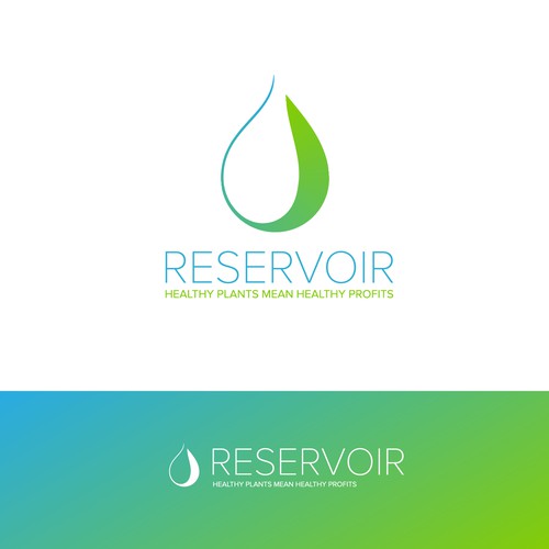 Logo concept for water conservation app