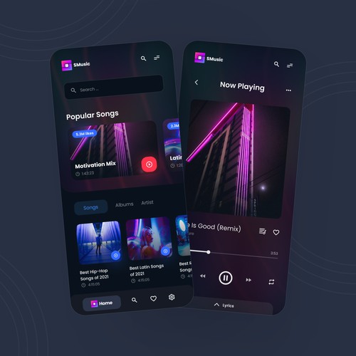 Music Player Mobile Ap