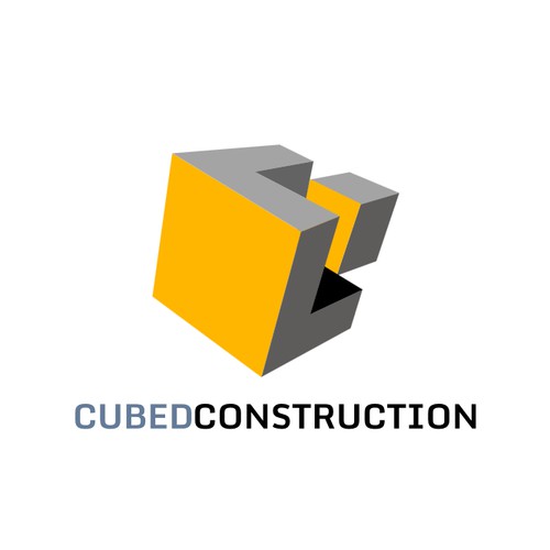 cubed construction logo