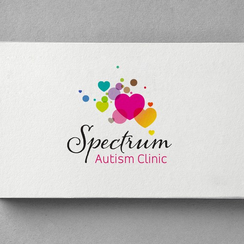 Create an amazing logo for Spectrum: Autism Clinic that will be attractive to young people