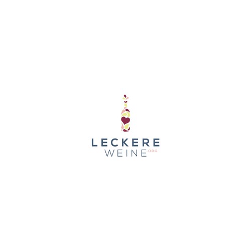 Logo design for Leckere Weine