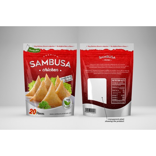 packaging SAMBUSA
