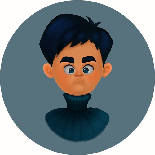 Young Boy Character Illustration