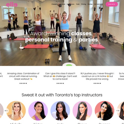 Elle Fitness and Social
