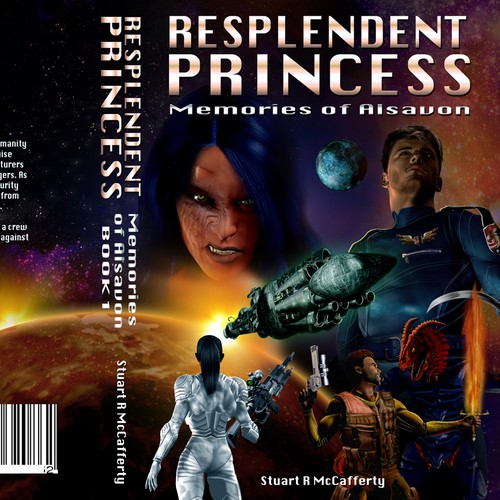 Book One of an ambitious space opera saga needs a cover!