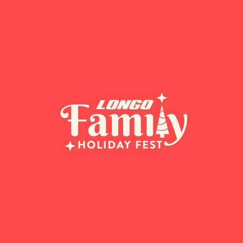 Holiday family logo