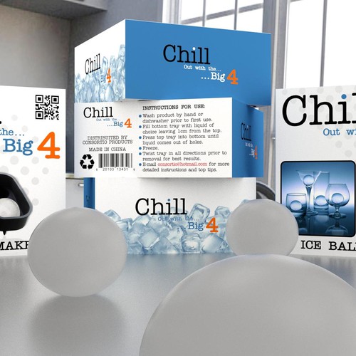 New product packaging required for our new "Chill" range…..