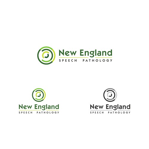 Create a logo that talks to someone who can't - New England Speech Pathology