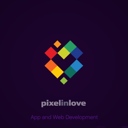 Pixel In Love的Logo设计