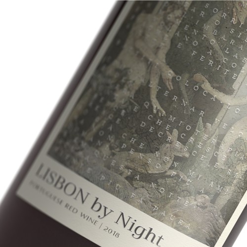 wine label telling