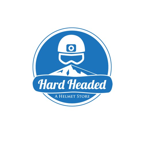 Retail helmet store…sleek modern logo