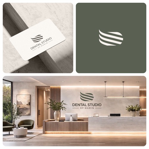 Architectural Chic Logo & Brand Identity for Boutique Dental Office