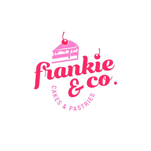 Frankie & co pastries logo design