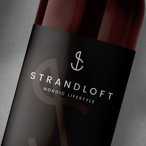 Modern Minimalist logo concept for Strandloft