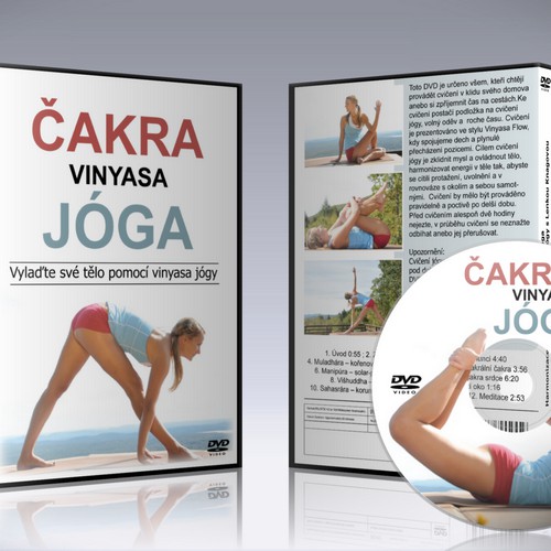 New print or packaging design wanted for YOGA DVD CASE DESIGN