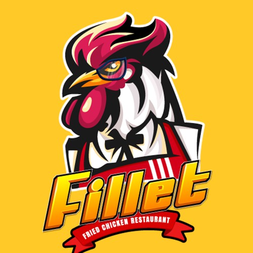 Restaurant Mascot logo
