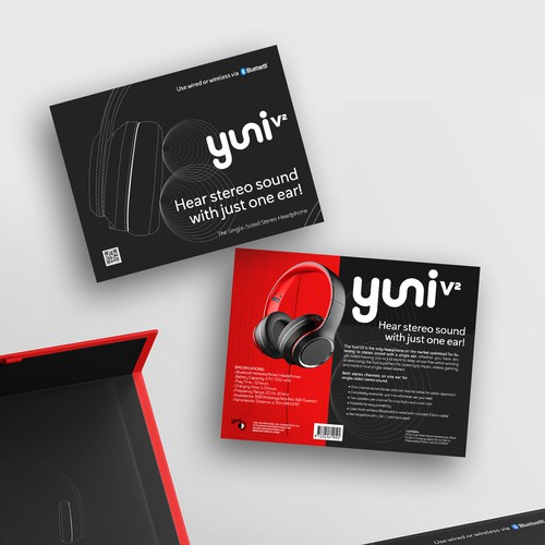 Headphones package design