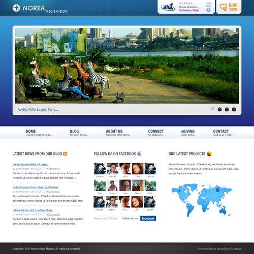 Wordpress theme design