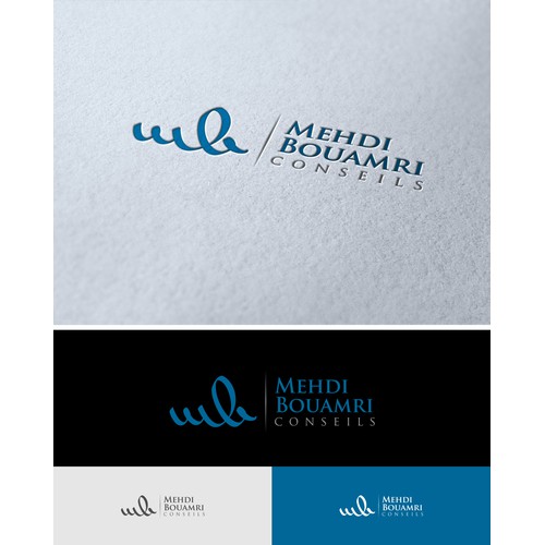 logo and business card pour MB conseils