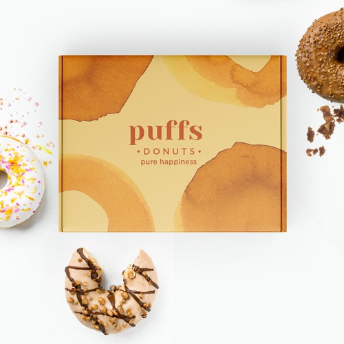 Packaging design for donuts
