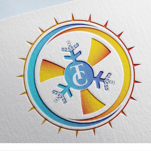 temperature control logo design