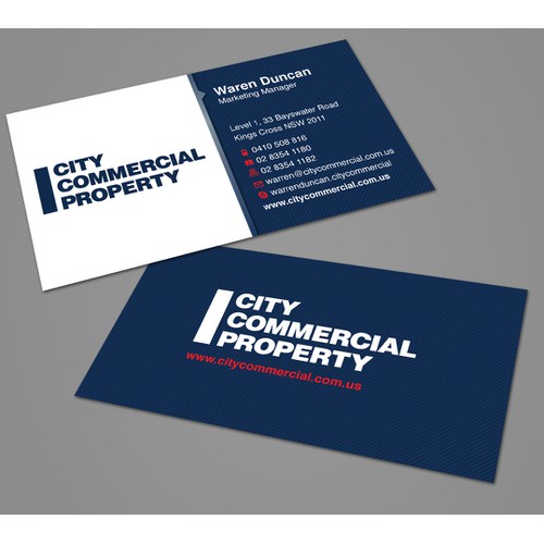 Help City Commercial Property with a new stationery