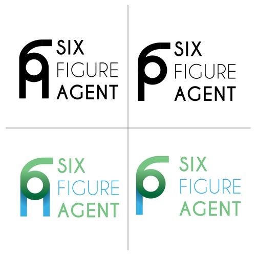 Modern Minimalistic Agent Logo