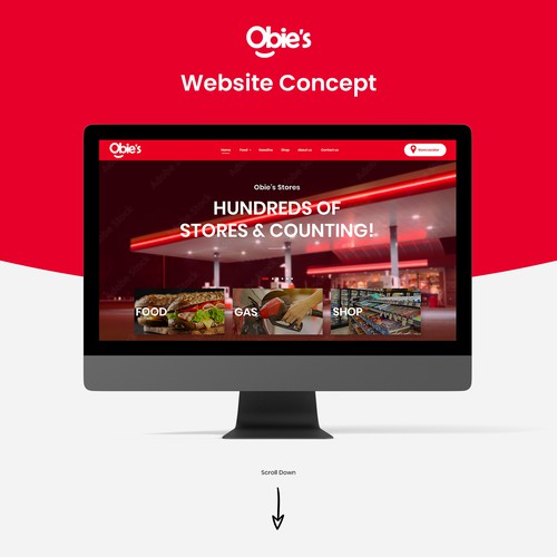 Obie's Website Concept