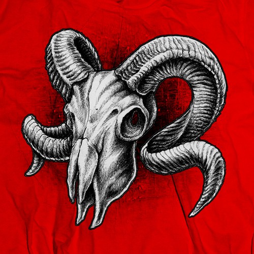 Skull of aries