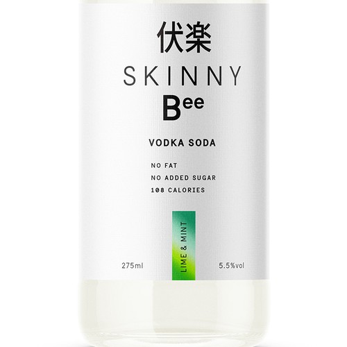Skinny Bee vodka soda brand