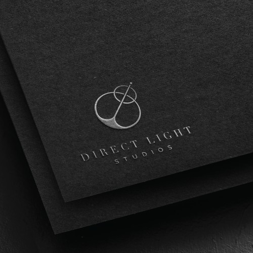 Modern Minimal Logo for a Film Production Company, Direct Light Studios