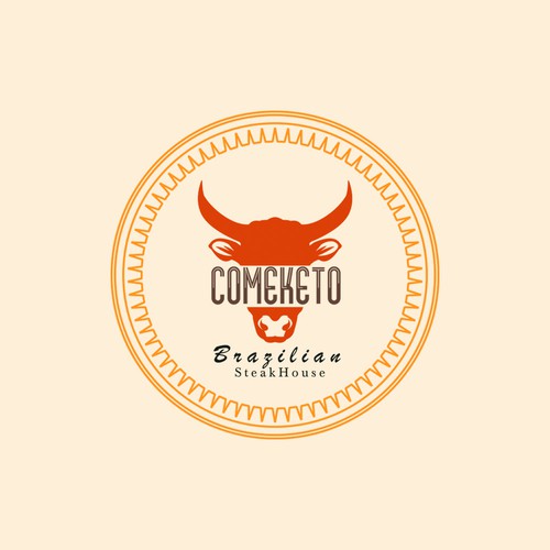 The idea of a logo design for a Brazilian Steakhouse