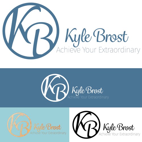 Logo for Kyle Brost motivational speaker contest