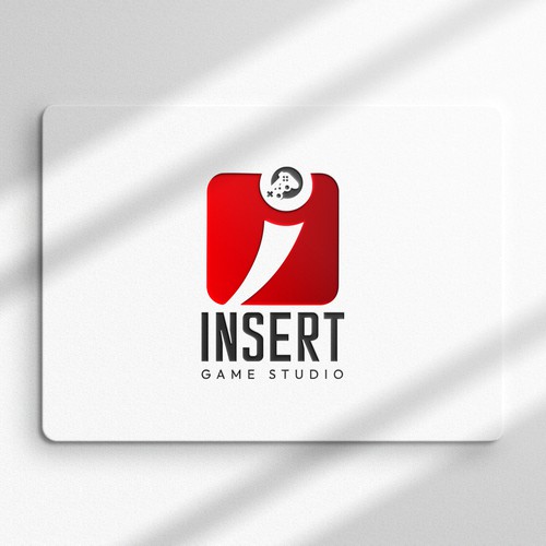Modern Gaming Studio Logo – Insert Game Studio