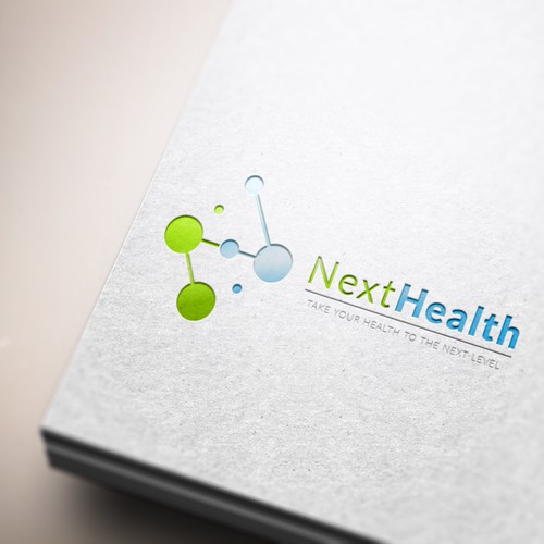 Layout design for NextHealth Logo