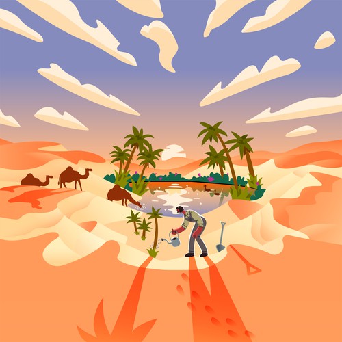 Illustration for the website
