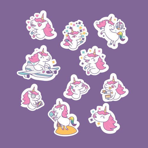 Unicorn Sticker Pack