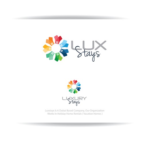 Logo Design For Lux Stays